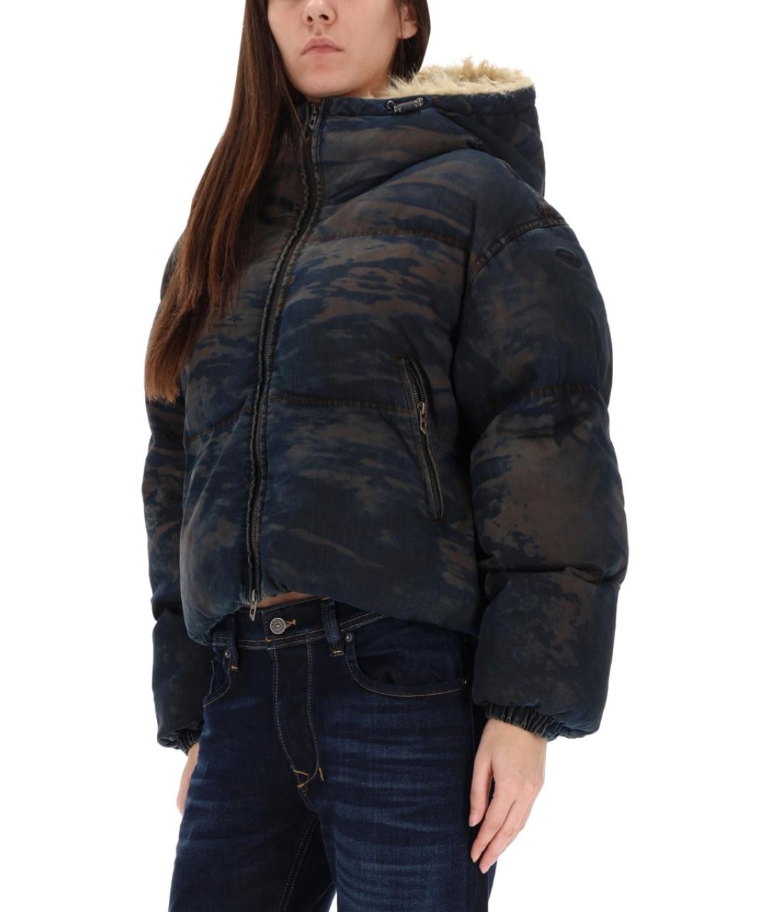 DIESEL Мульти хлопковый пуховик, фото 4