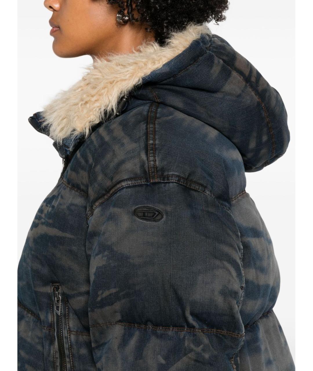 DIESEL Мульти хлопковый пуховик, фото 6