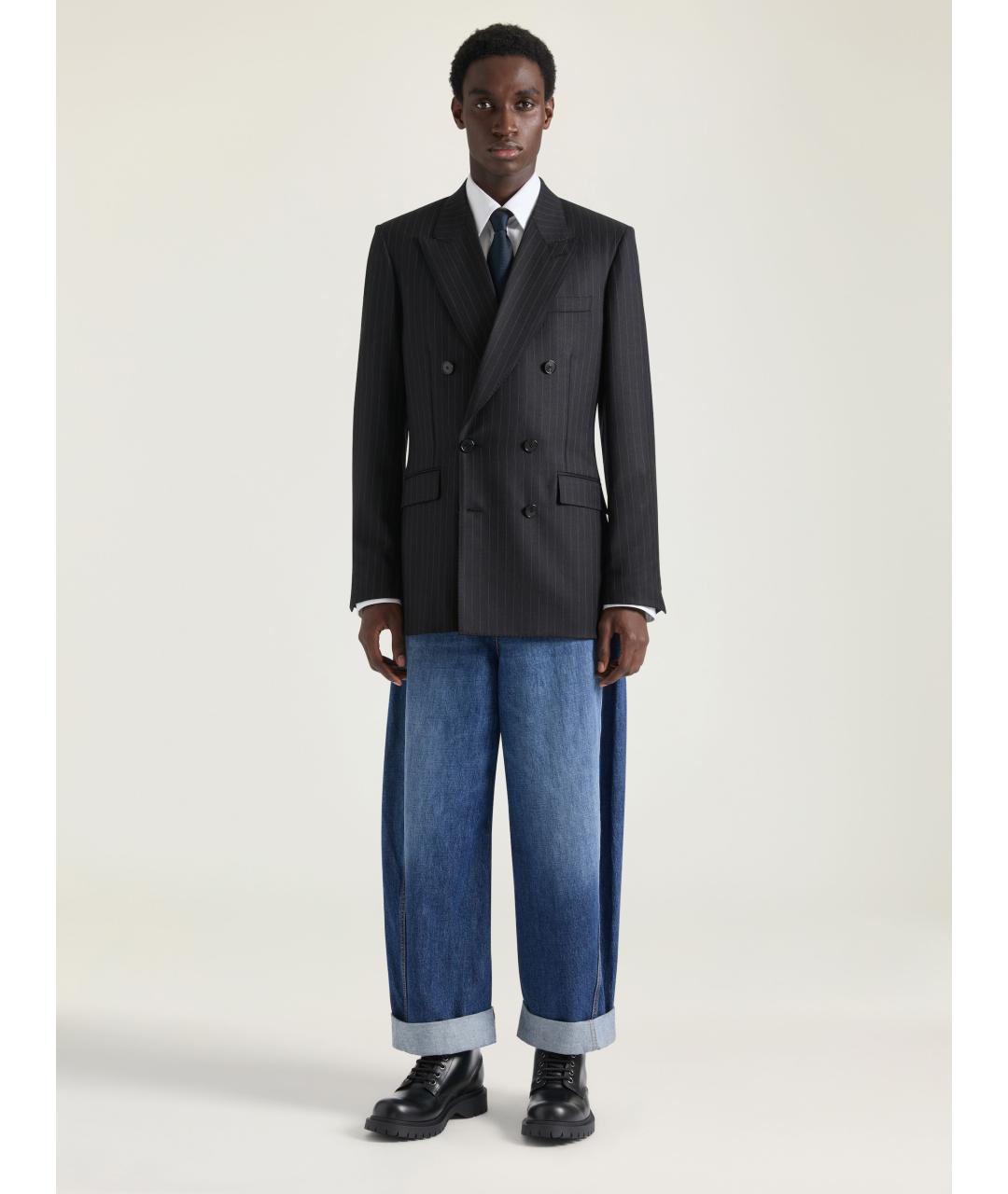 GIVENCHY Черный шерстяной пиджак, фото 5