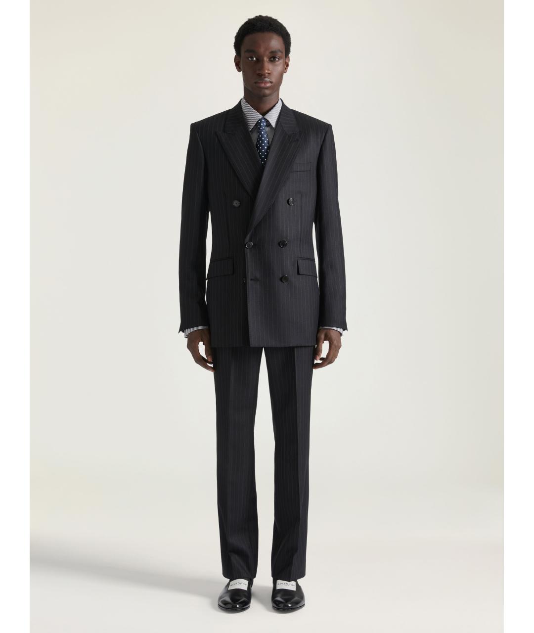 GIVENCHY Черный шерстяной пиджак, фото 2