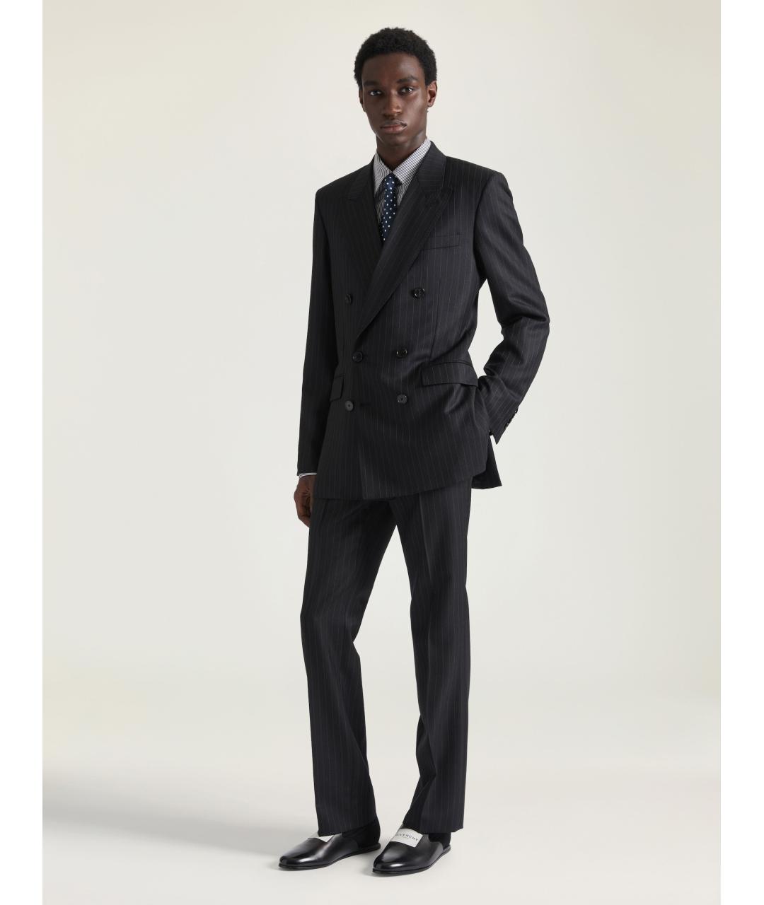 GIVENCHY Черный шерстяной пиджак, фото 3