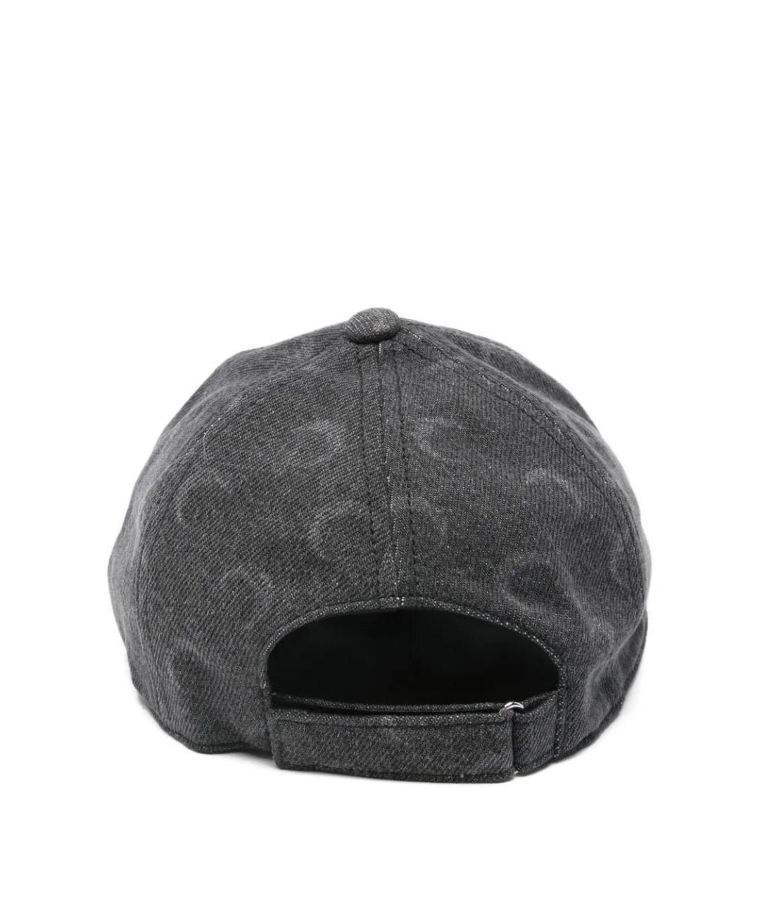 MARINE SERRE Серая хлопковая кепка, фото 3