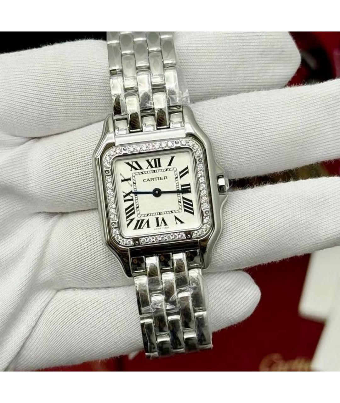 CARTIER Серебряные часы, фото 2