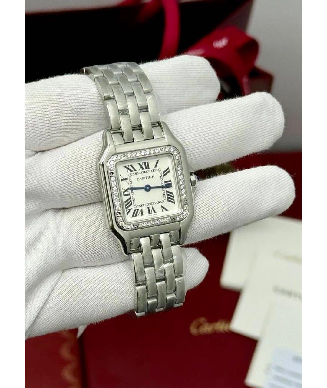 CARTIER Серебряные часы, фото 3