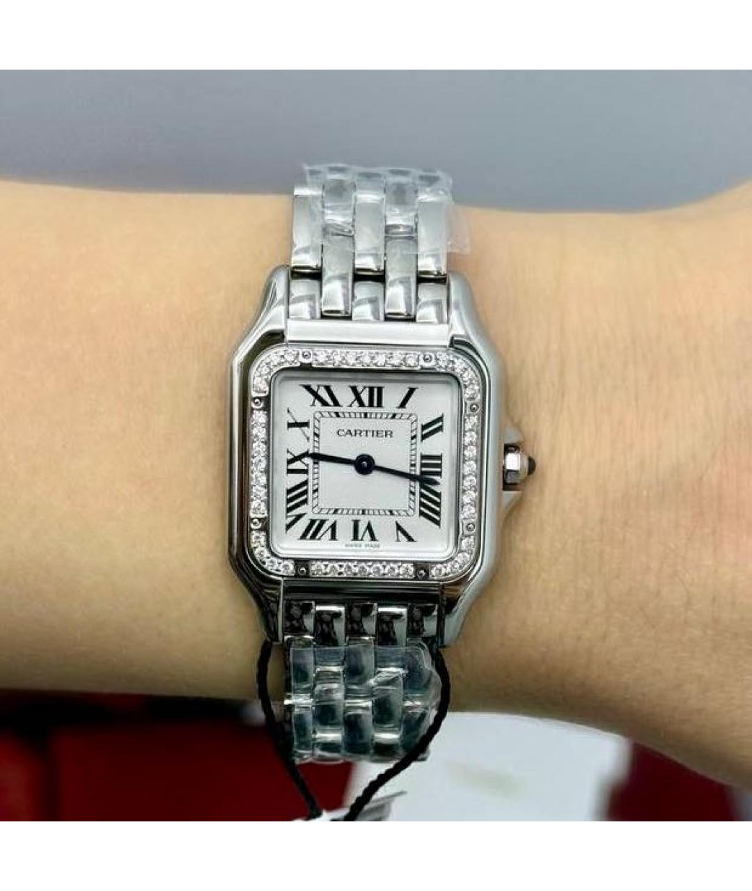 CARTIER Серебряные часы, фото 7