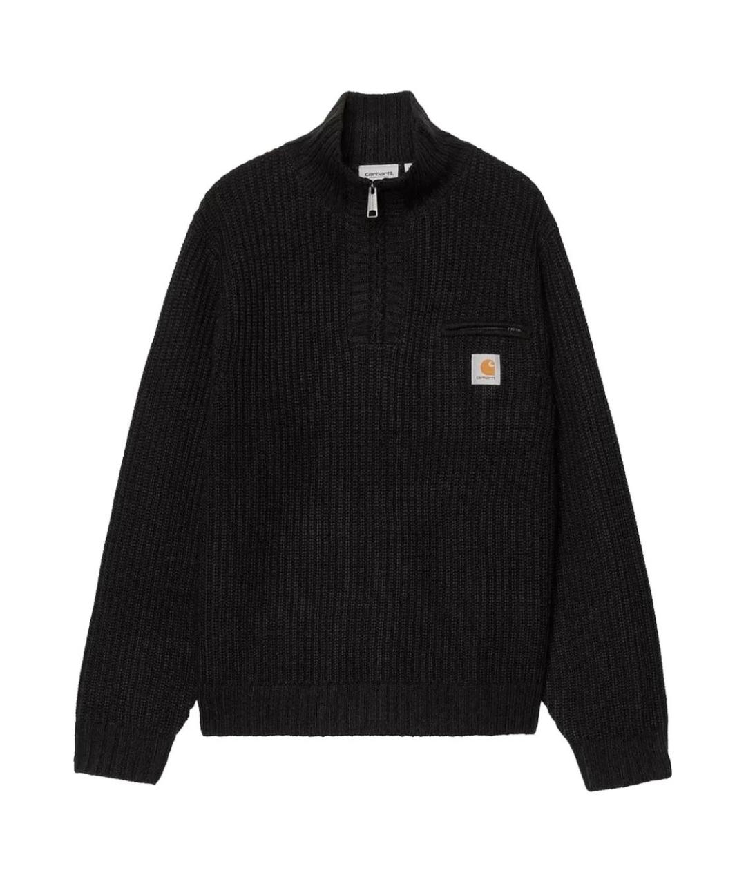 CARHARTT WIP Черный шерстяной джемпер / свитер, фото 1