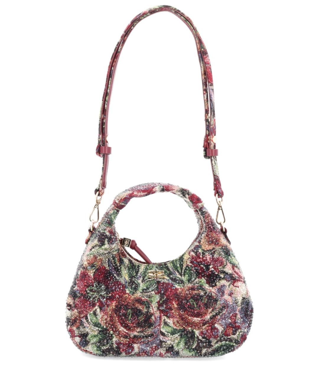 GANNI Мульти синтетическая сумка с короткими ручками, фото 2