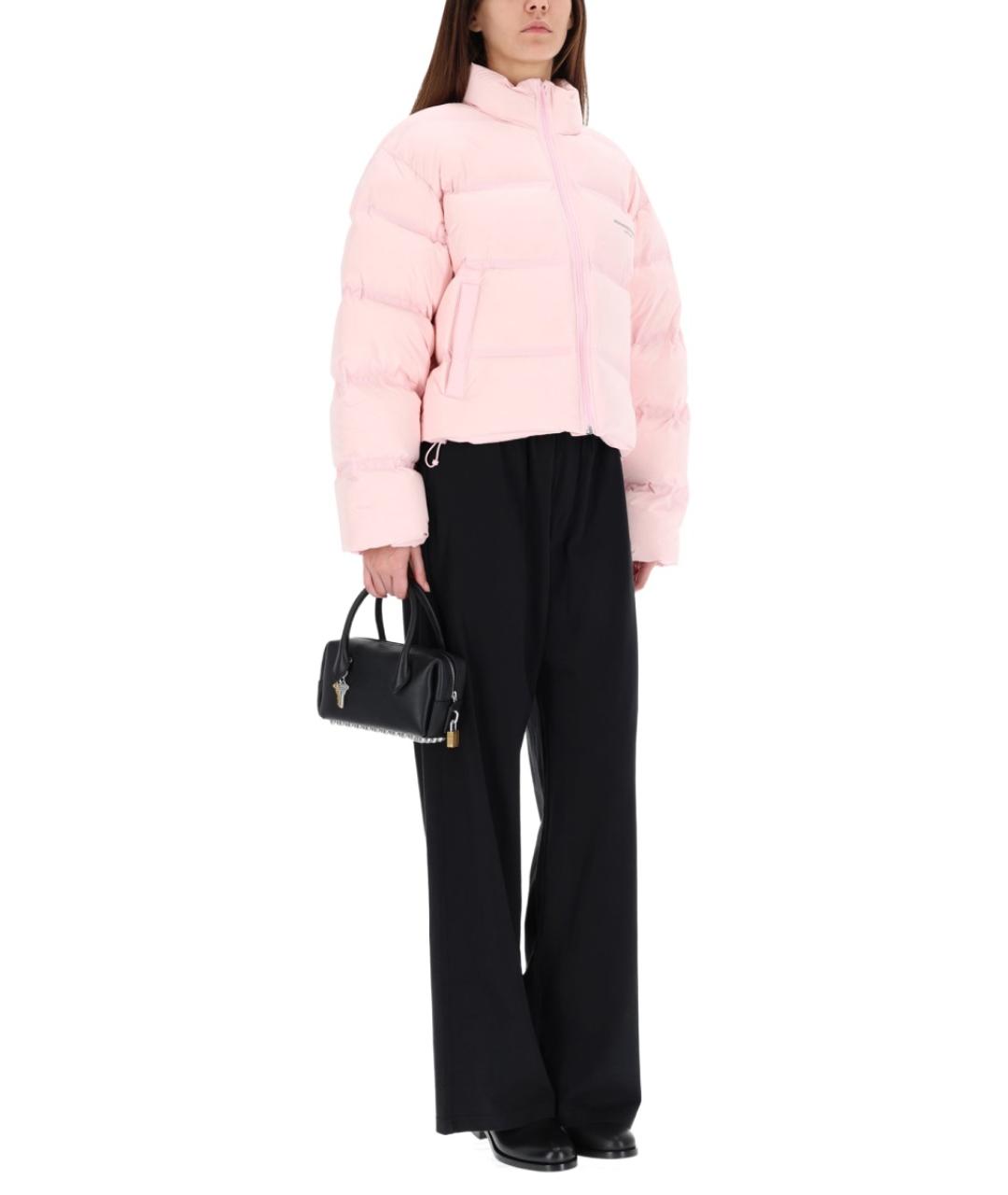 ALEXANDER WANG Розовая полиэстеровая куртка, фото 3