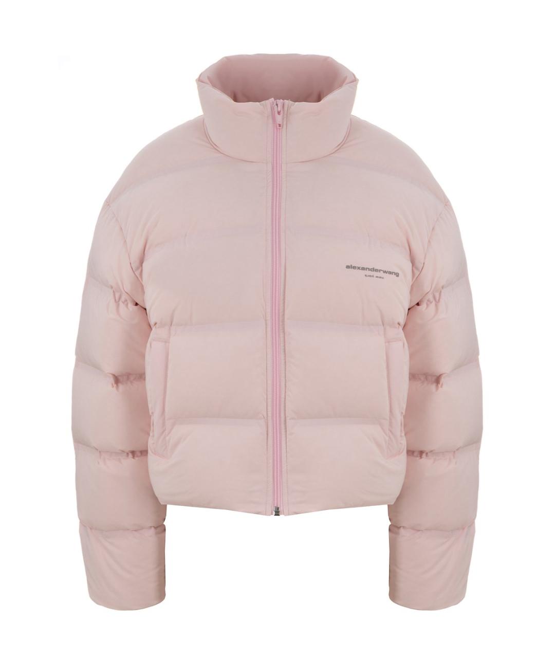 ALEXANDER WANG Розовая полиэстеровая куртка, фото 1