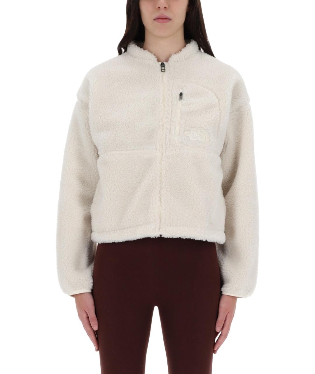 THE NORTH FACE Белая полиэстеровая куртка, фото 2