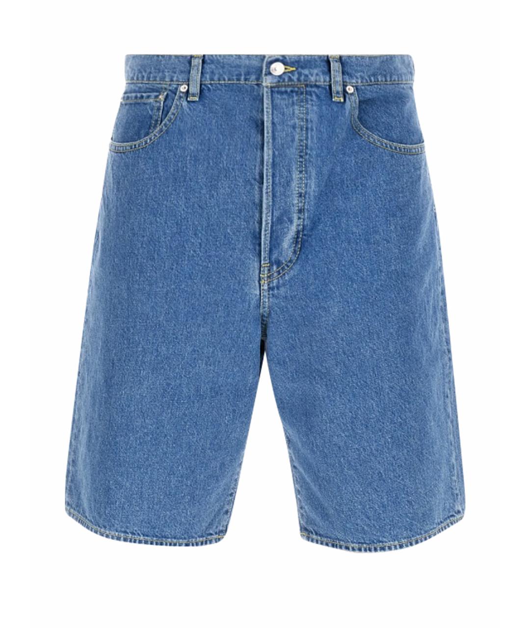 KENZO Синие хлопковые шорты, фото 1