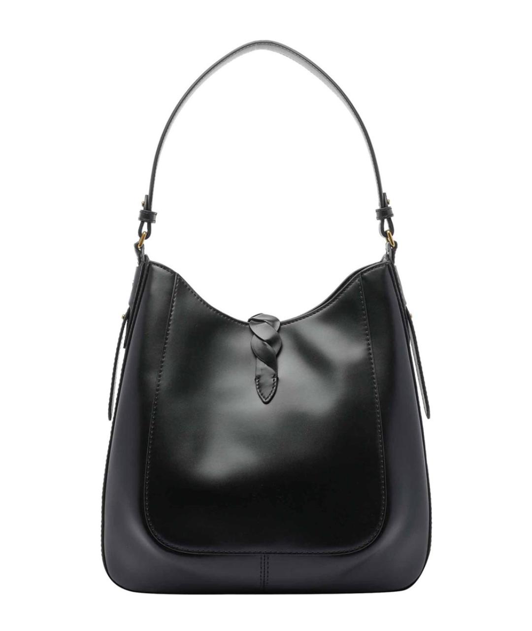 ISABEL MARANT Черная кожаная сумка через плечо, фото 3