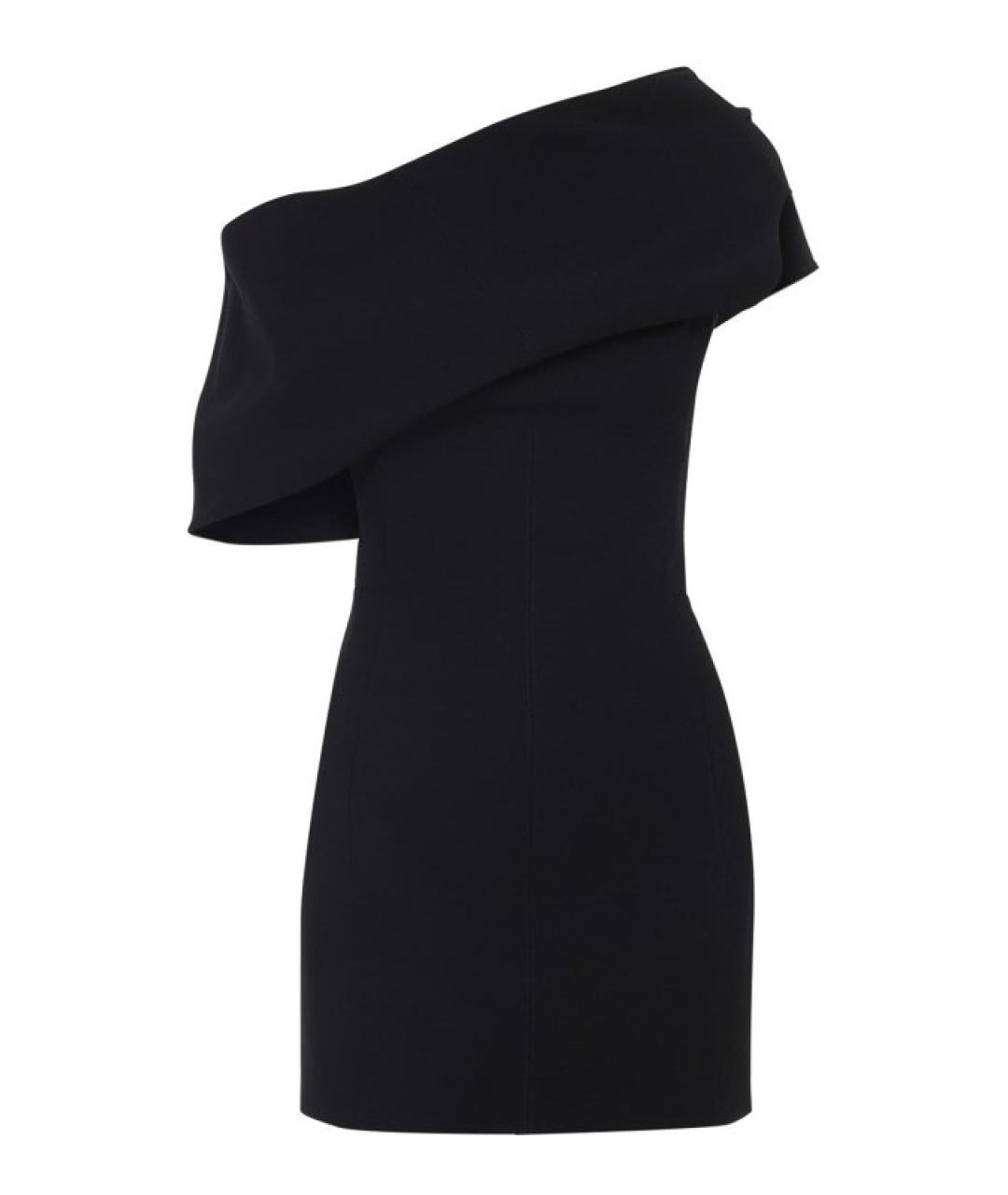 JACQUEMUS Черное полиэстеровое повседневное платье, фото 1