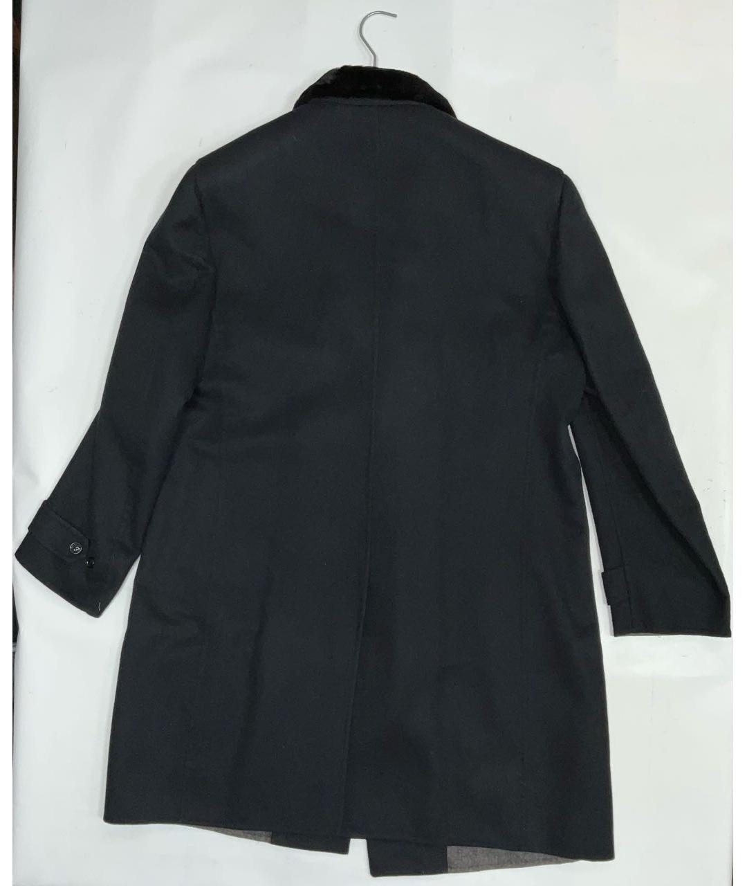 ERMENEGILDO ZEGNA XXX Черное кашемировое пальто, фото 5