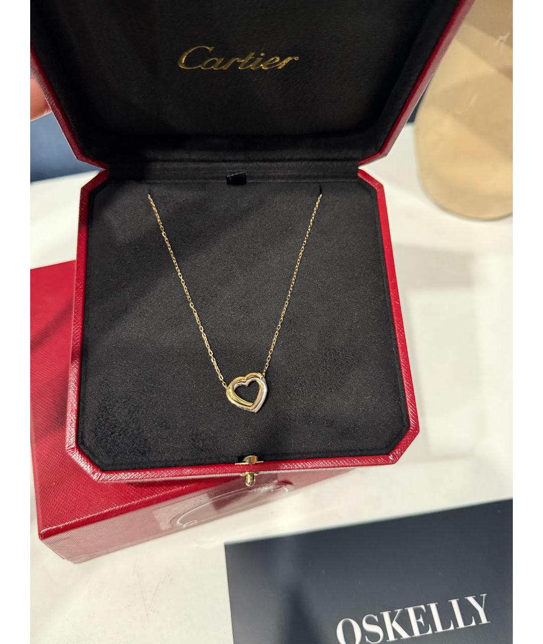 CARTIER Золотое колье из желтого золота, фото 3