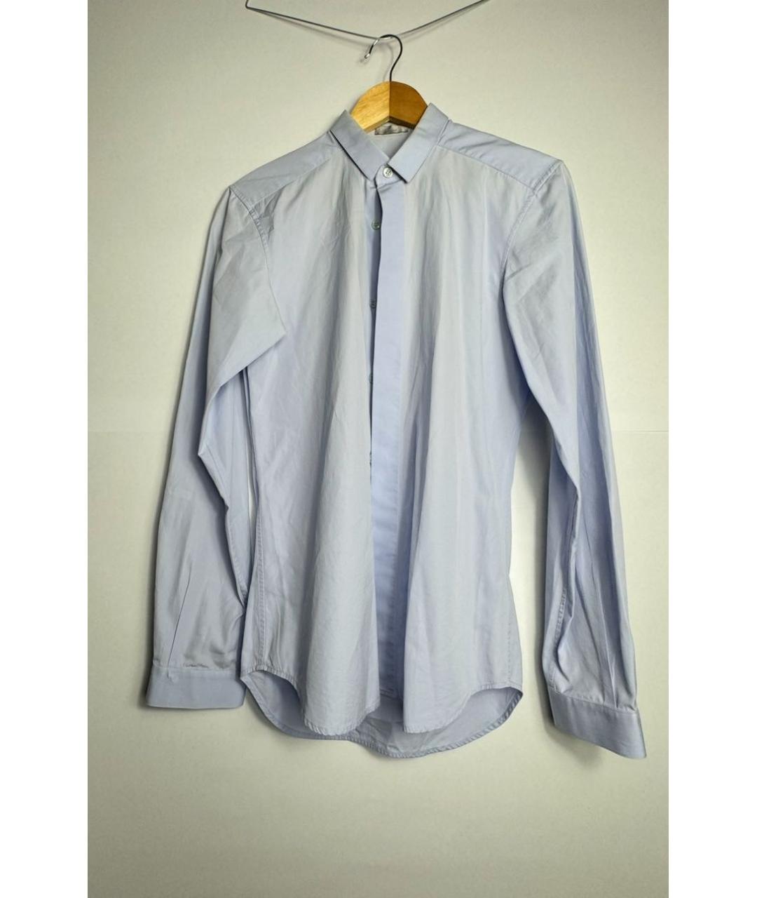 CHRISTIAN DIOR Голубая классическая рубашка, фото 3