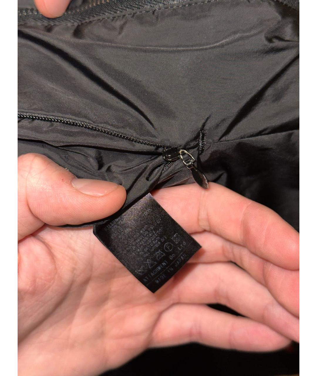 ATTACHMENT Черный пуховик, фото 6