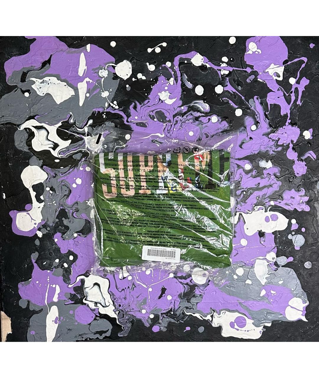 SUPREME Зеленая хлопковая футболка, фото 3