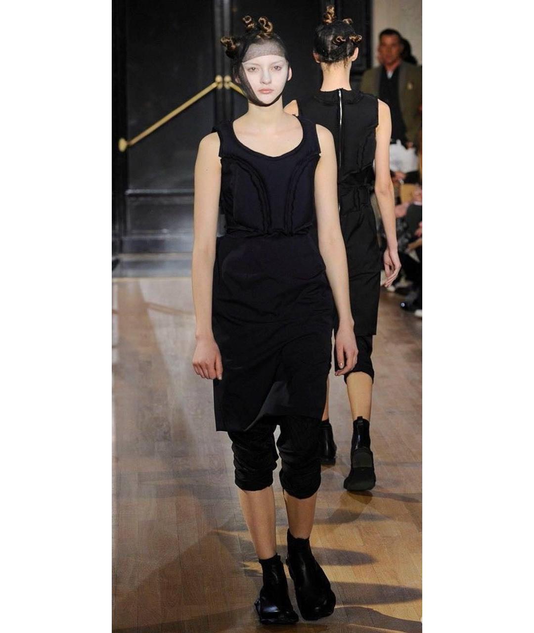 COMME DES GARÇONS Черное вечернее платье, фото 4