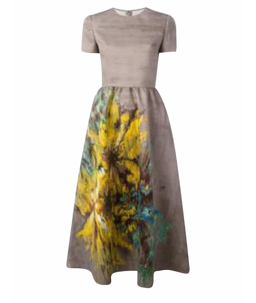 VALENTINO Бежевое платье, фото 1