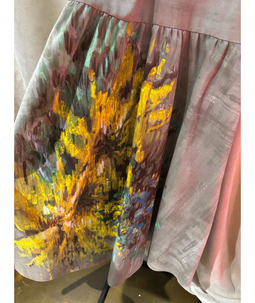 VALENTINO Бежевое платье, фото 8