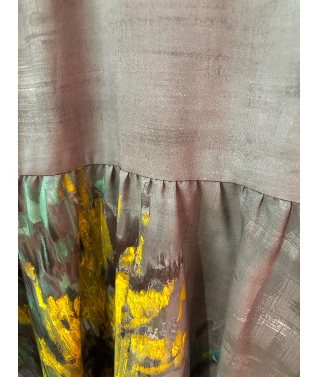 VALENTINO Бежевое платье, фото 4