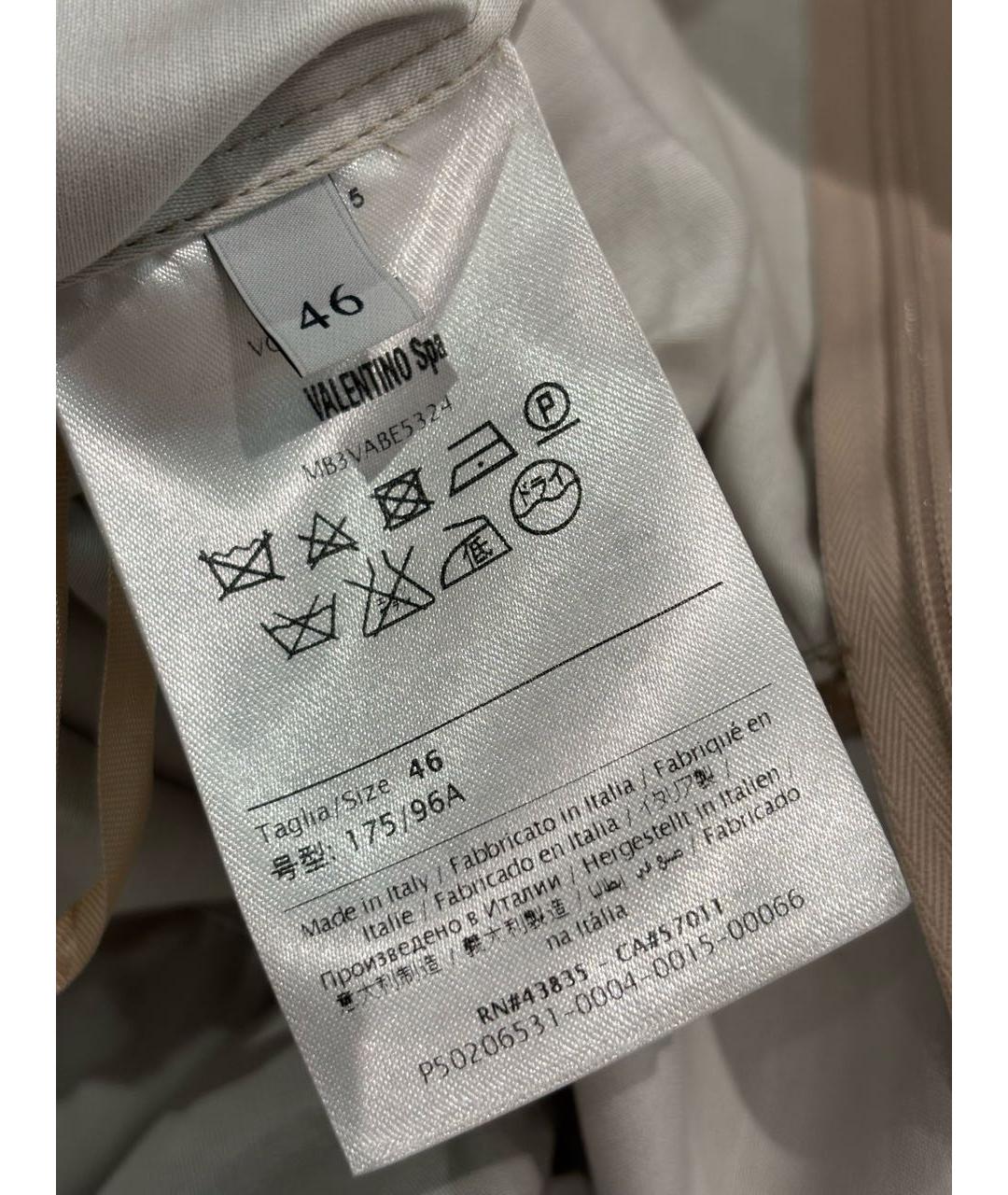 VALENTINO Бежевое платье, фото 7