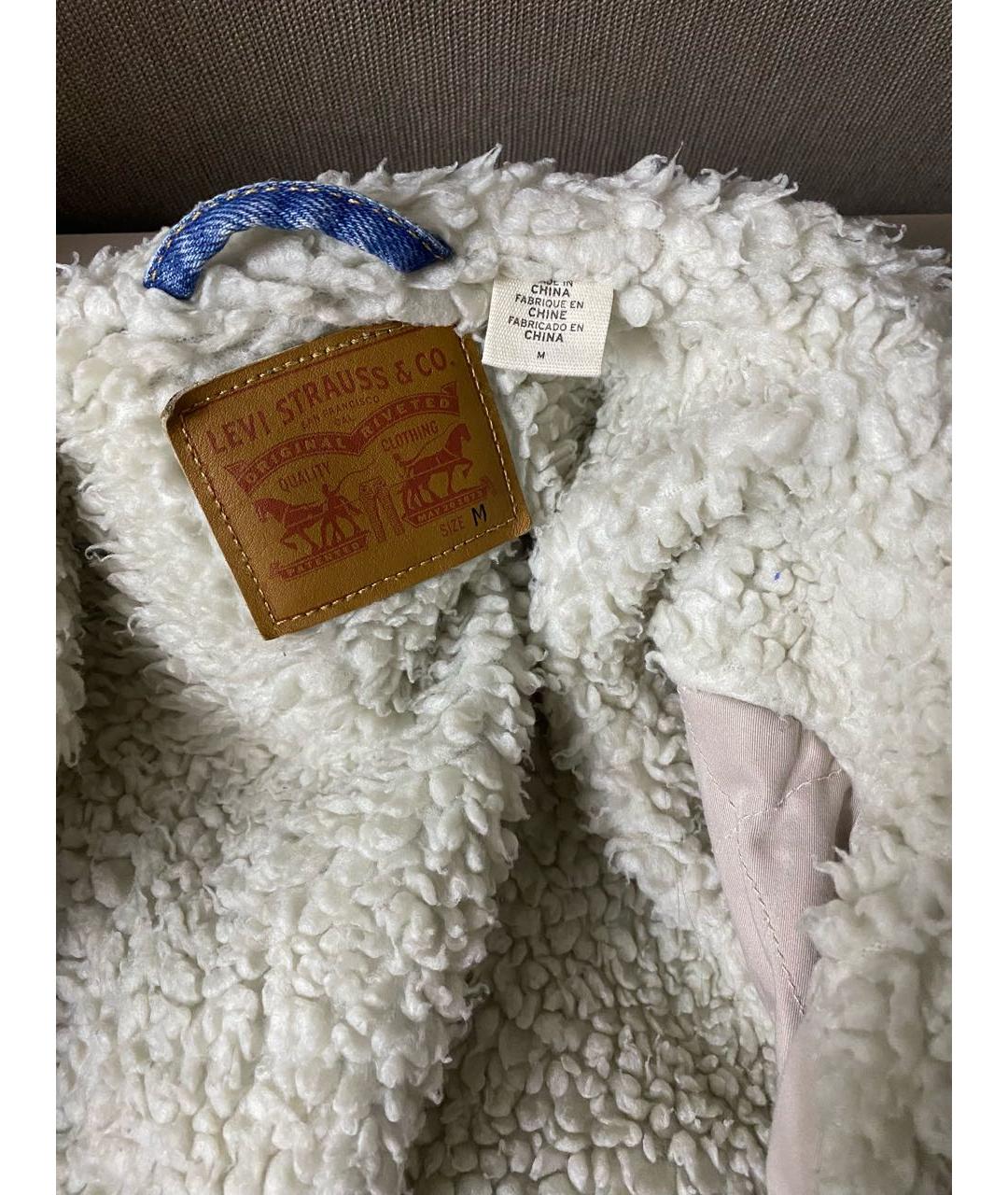 LEVI'S Синяя хлопковая куртка, фото 3