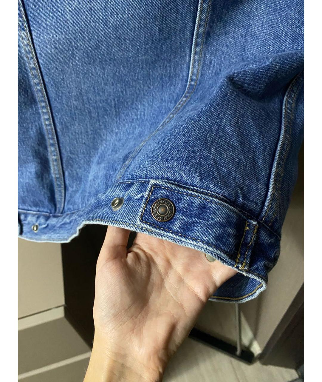 LEVI'S Синяя хлопковая куртка, фото 7