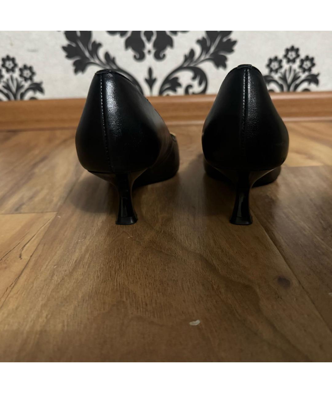 LIU JO Черные туфли из искусственной кожи, фото 4