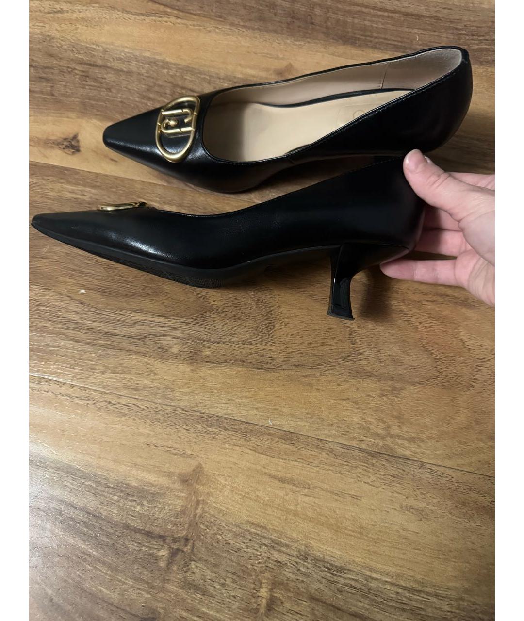 LIU JO Черные туфли из искусственной кожи, фото 6
