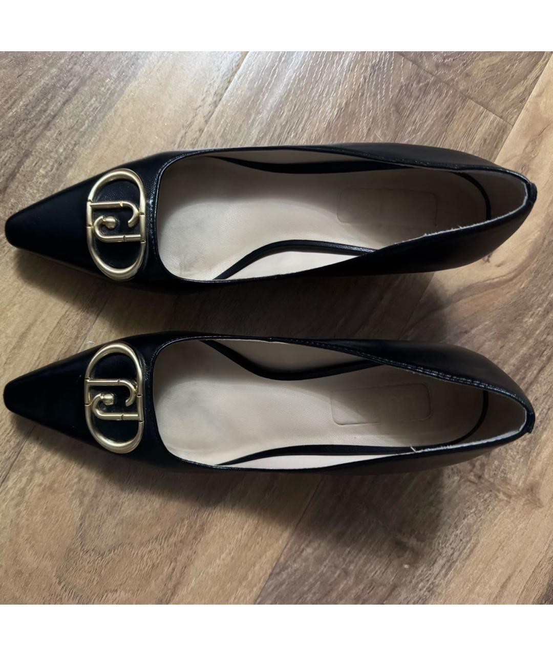 LIU JO Черные туфли из искусственной кожи, фото 2