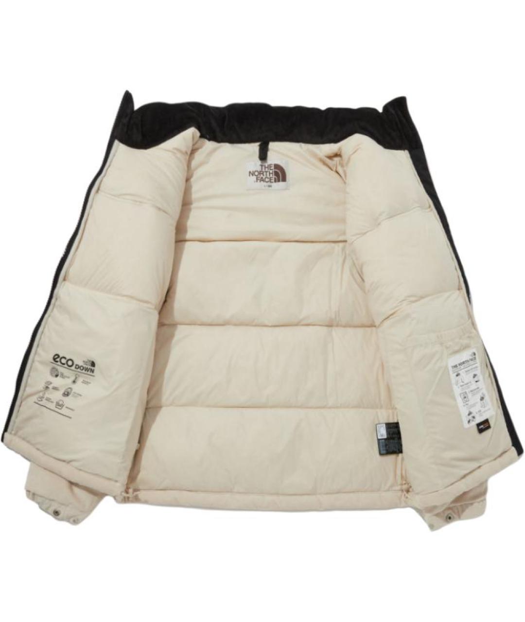 THE NORTH FACE Бежевый пуховик, фото 3