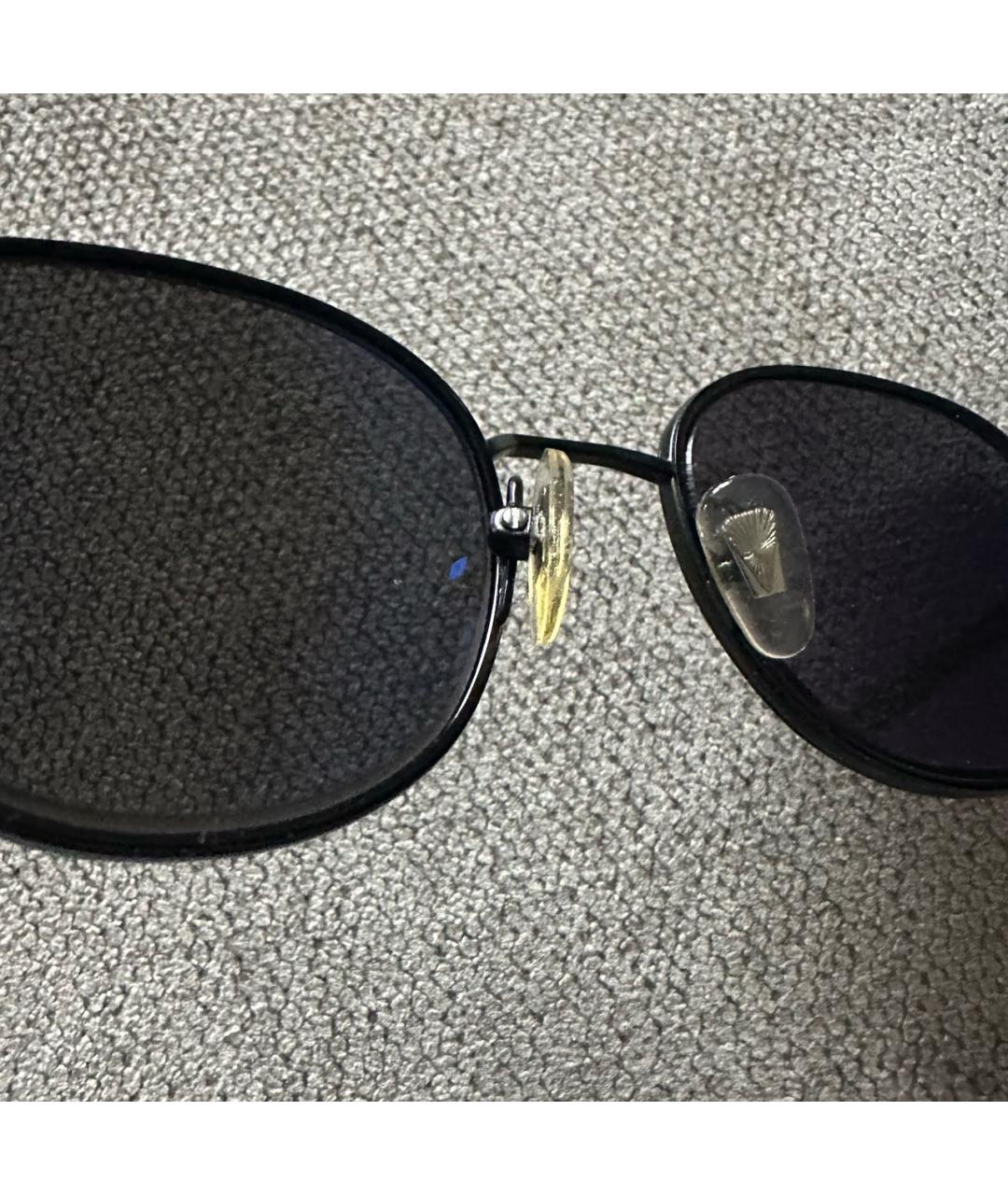 SANDRO Черные металлические солнцезащитные очки, фото 6