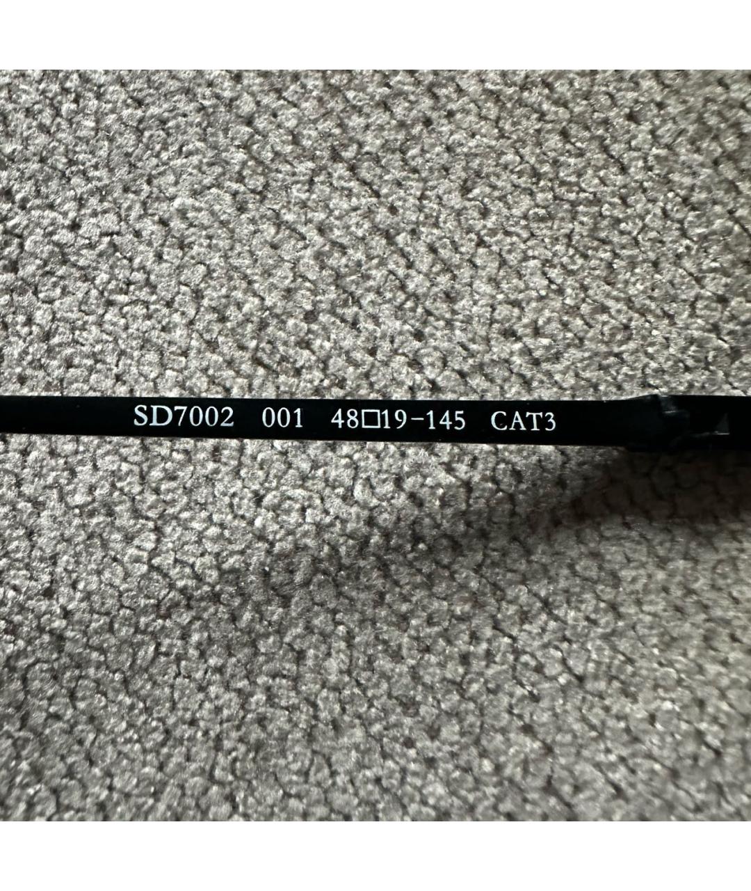 SANDRO Черные металлические солнцезащитные очки, фото 4