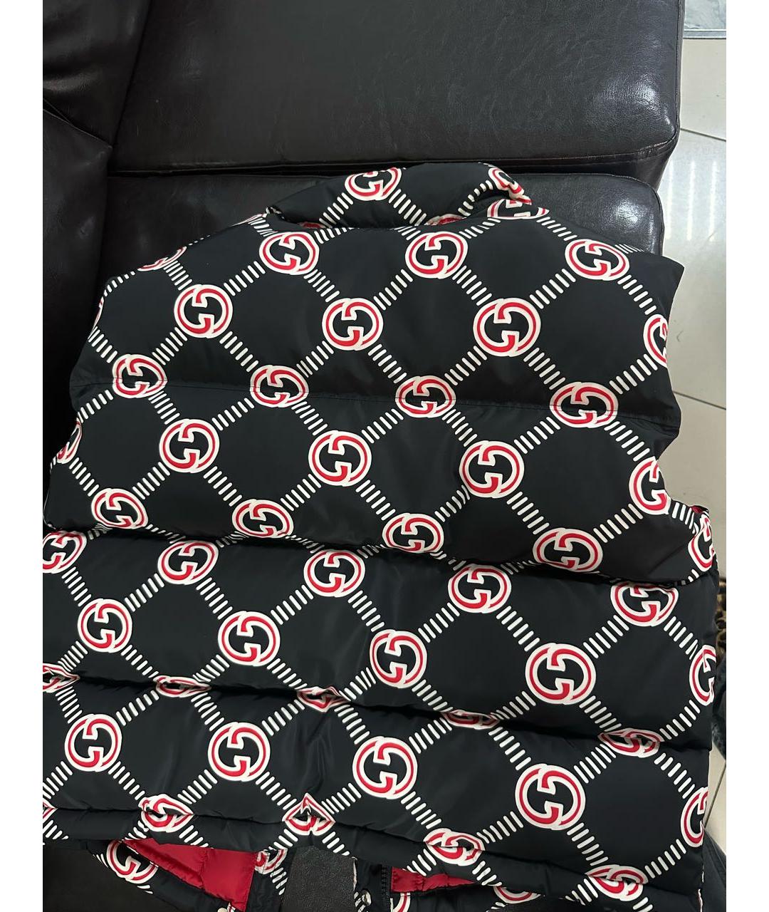 GUCCI Черный полиамидовый жилет, фото 2