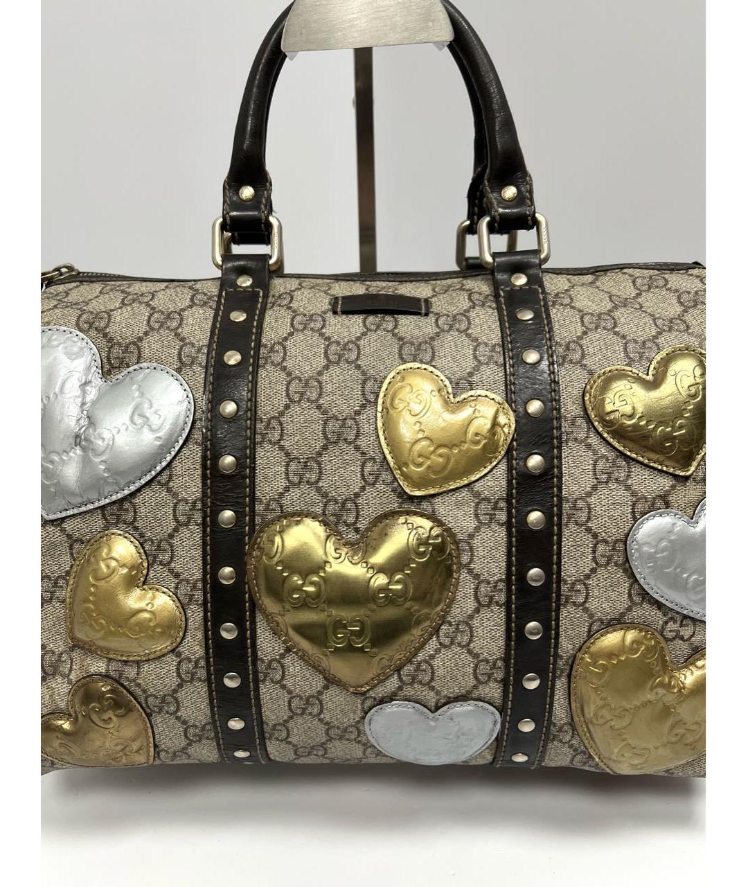 GUCCI Мульти кожаная сумка с короткими ручками, фото 4