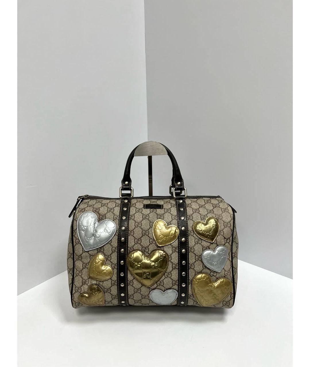 GUCCI Мульти кожаная сумка с короткими ручками, фото 7