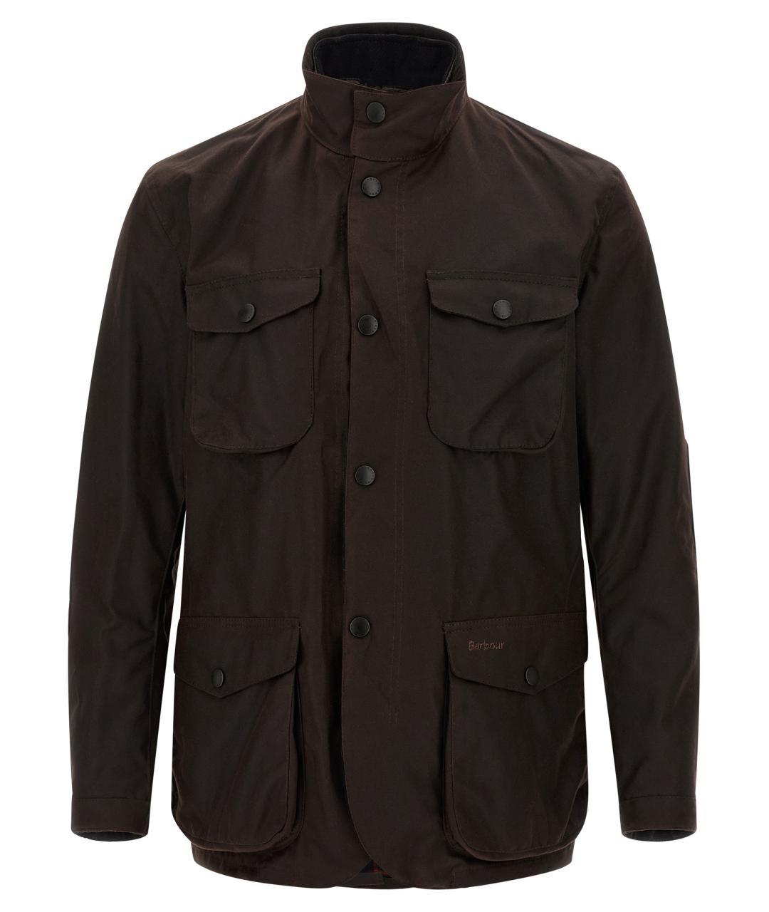 BARBOUR Коричневая хлопковая куртка, фото 1