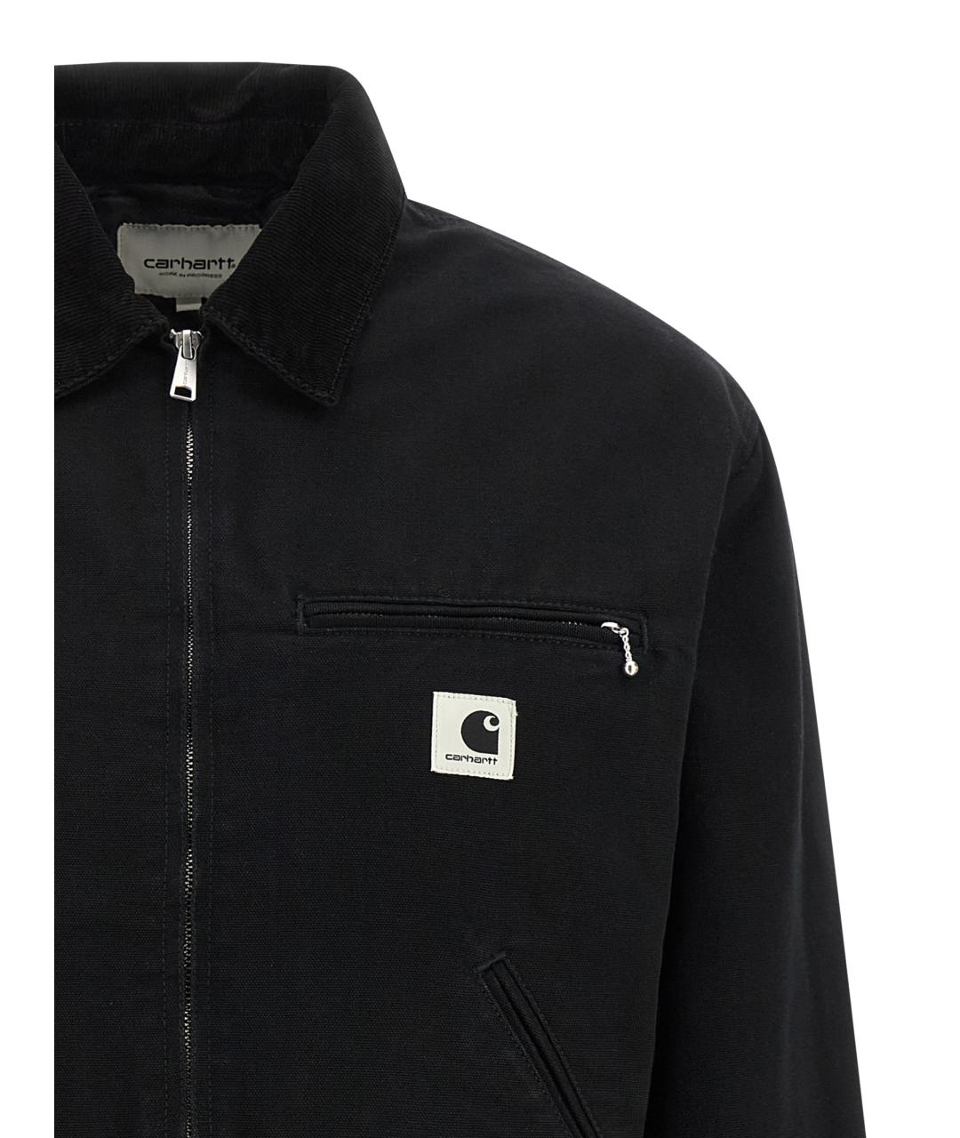 CARHARTT WIP Черная хлопковая куртка, фото 3
