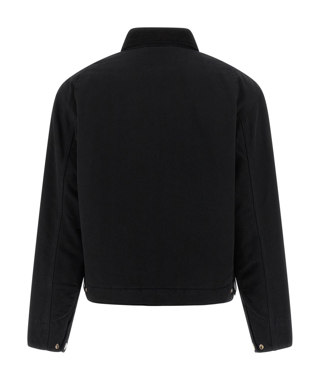 CARHARTT WIP Черная хлопковая куртка, фото 2