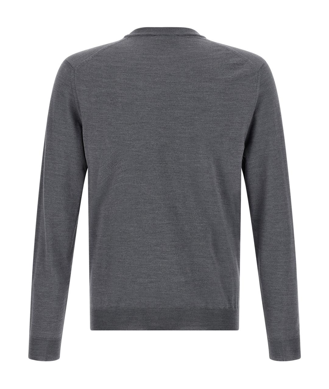 ZANONE Серый шерстяной джемпер / свитер, фото 2