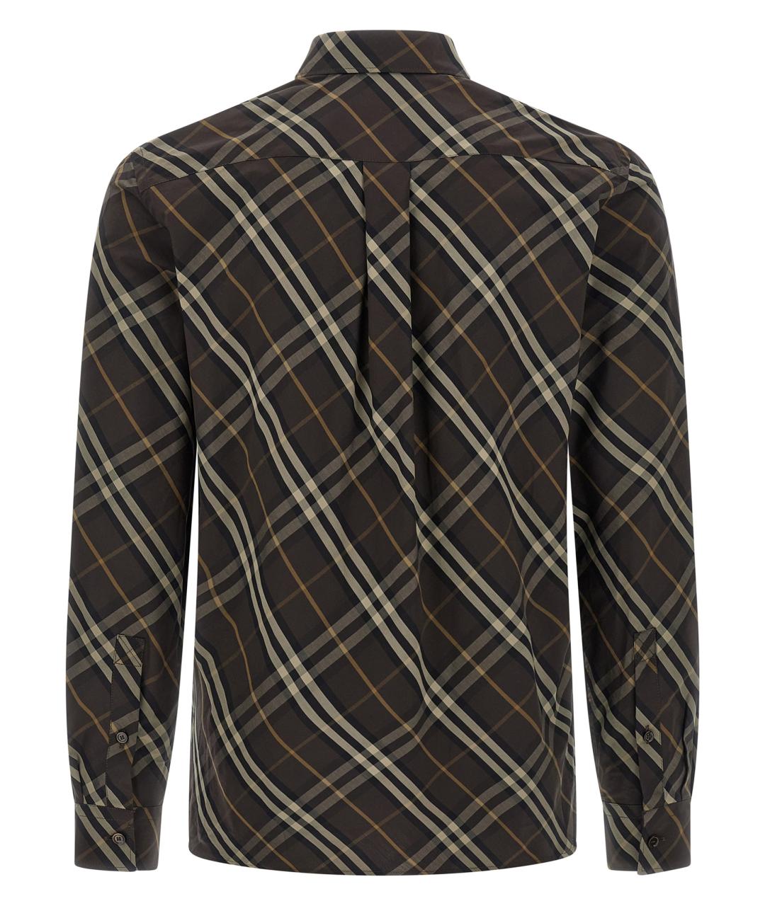 BURBERRY Мульти хлопковая кэжуал рубашка, фото 2