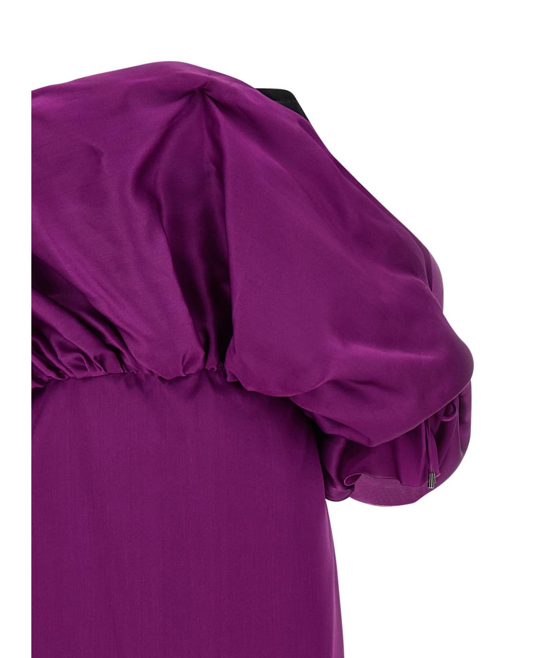 TOM FORD Фиолетовое шелковое вечернее платье, фото 3