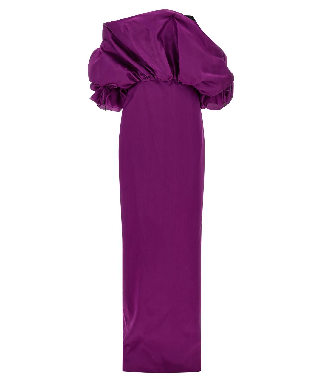 TOM FORD Фиолетовое шелковое вечернее платье, фото 1