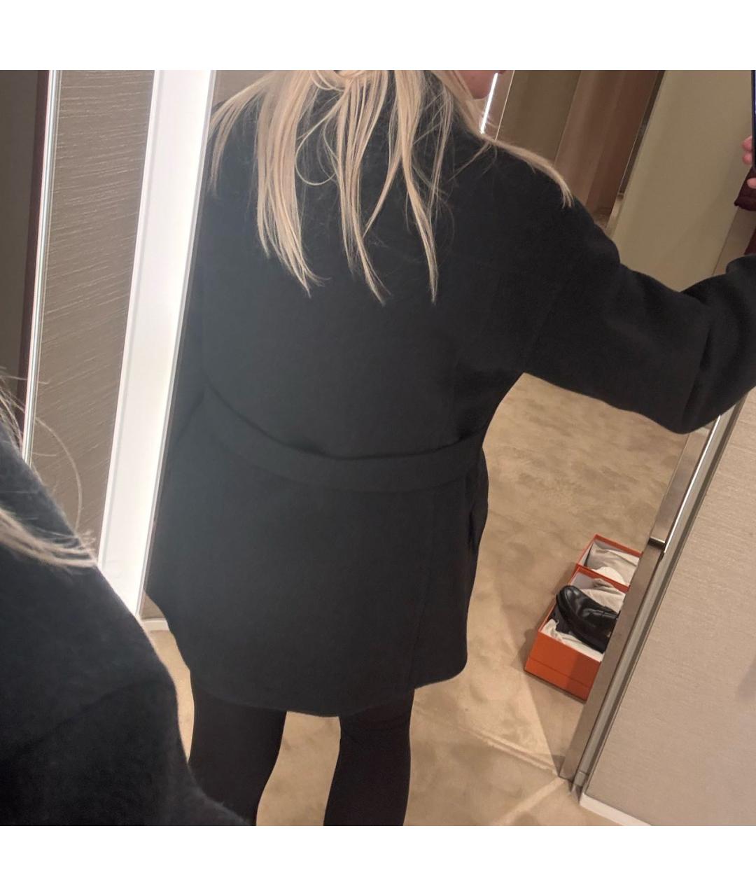 HERMES Серое кашемировое пальто, фото 3