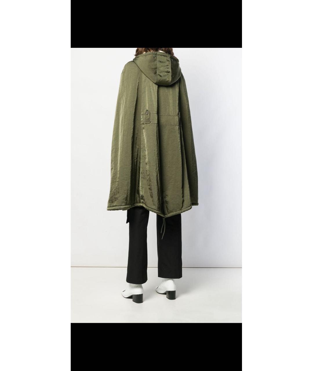 MIU MIU Зеленая полиамидовая парка, фото 3