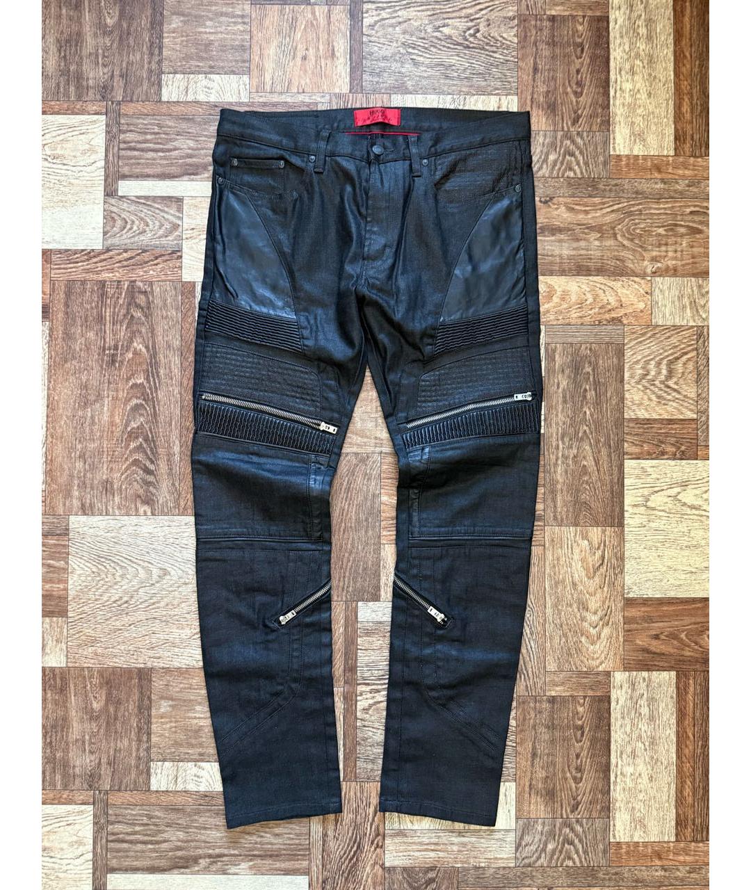 HUGO BOSS Темно-синие джинсы, фото 8