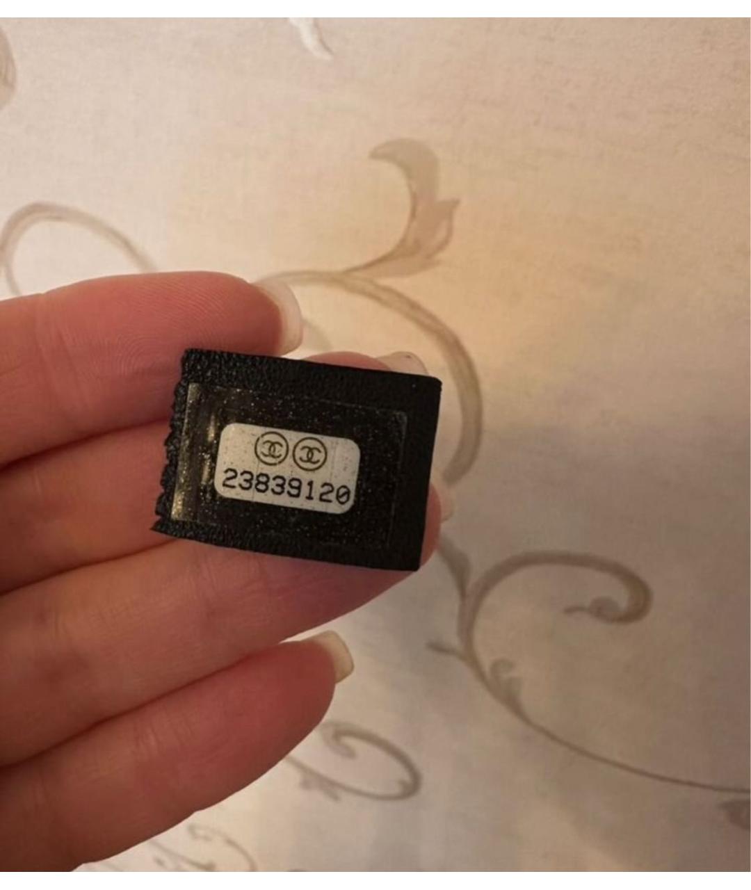 CHANEL Белая тканевая пляжная сумка, фото 4