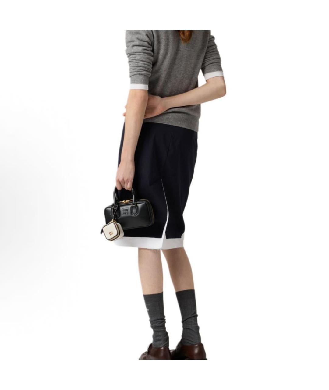 MIU MIU Серый шерстяной кардиган, фото 3